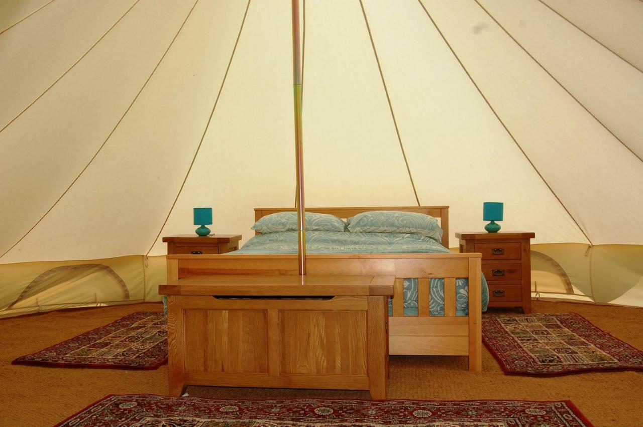 Camping La Foret De Tesse Buitenkant foto
