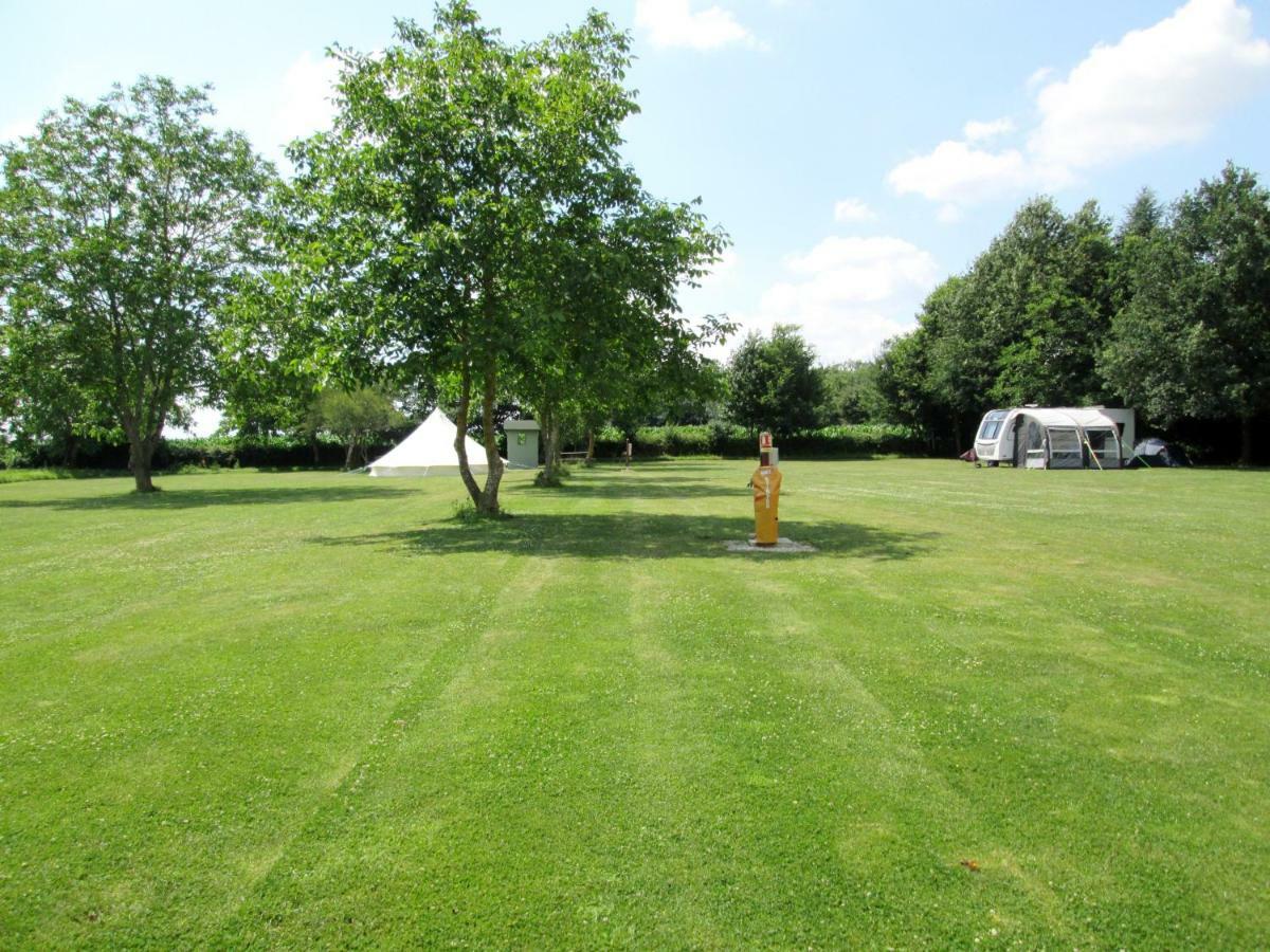 Camping La Foret De Tesse Buitenkant foto